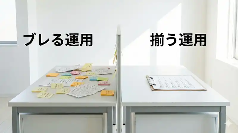 difference_reproducibility_checklist_vs_mess