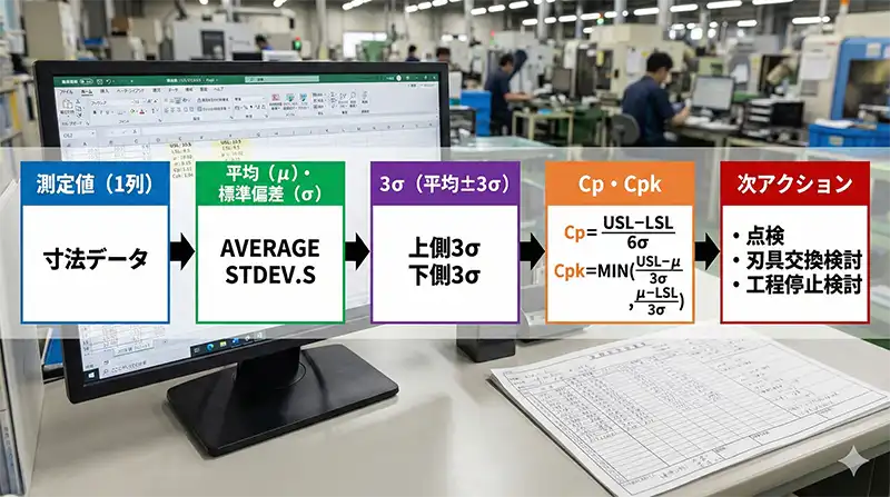 qc_cp_cpk_excel_flow