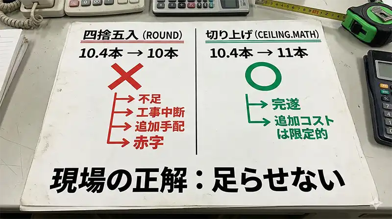 端数処理_四捨五入_vs_切り上げ_現場赤字比較